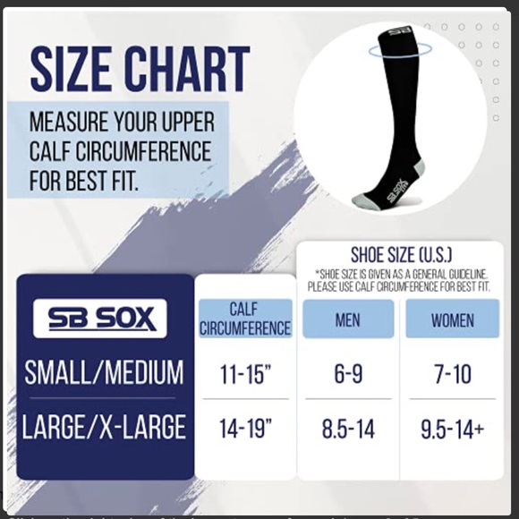 Lite Compression Socks (15-20Mmhg) for Men & Women – Best Socks for All Day Wear - Picture 6 of 7